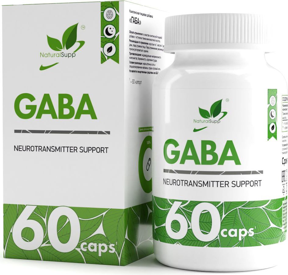 

БАД NaturalSupp ГАБА, 60 капс.