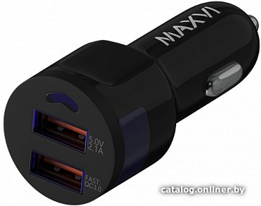 Автомобильное зарядное Maxvi CCM-522 (черный)