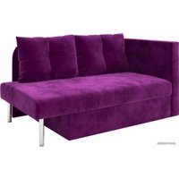 Тахта Мебель-АРС Алиса (микровельвет, фиолетовый)