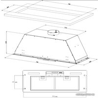 Кухонная вытяжка Korting KHI 9931 N