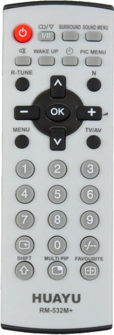 

Пульт ДУ Huayu RM-532M+ для Panasonic universal