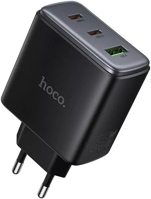 Сетевое зарядное Hoco C160A (черный)