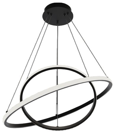 

Люстра средней высоты In Home Estetika Ring-95RC-2BL 4690612062501