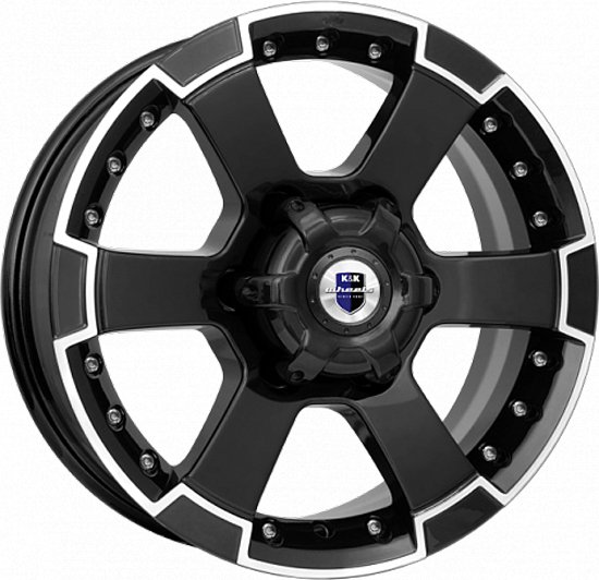 

Литые диски K&K R-7 Рольф 17x7.5" 6x139.7мм DIA 106.1мм ET 25мм Алмаз черный