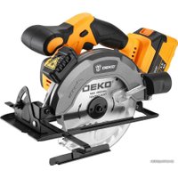 Дисковая (циркулярная) пила Deko DKCS20 063-4024 (с 2-мя АКБ)