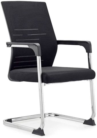 Офисный стул SitUp Boom CF Chrome (сетка черный)