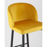 Стул Stool Group Оскар велюр барный (оранжевый)