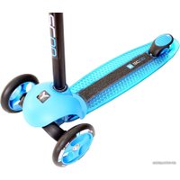 Трехколесный самокат Y-Scoo RT Trio Diamond 120 (голубой)
