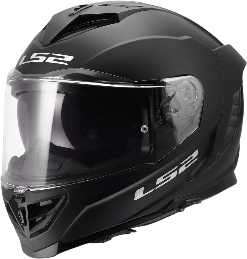 Мотошлем LS2 FF818 Storm III Solid (3XL, черный матовый)