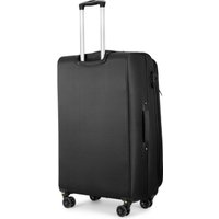 Чемодан-спиннер Solier STL2240 (M, черный/зеленый)