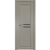 Межкомнатная дверь ProfilDoors 2.75XN R 70x200 (стоун, стекло графит)