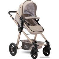 Универсальная коляска Lorelli Alexa 2019 (3 в 1, бежевый)