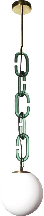 

Подвесная люстра LOFT IT Chain 10128P Green