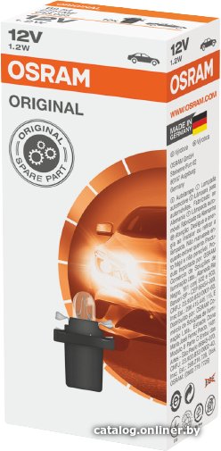 Автомобильная лампа Osram B8.5d 2721MF 1шт