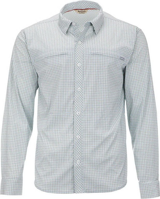 

Рубашка Simms Stone Cold LS Shirt (XXL, sterling morada plaid)