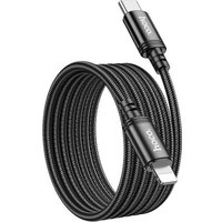 Кабель Hoco X89 USB Type-C - Lightning (2 м, черный)