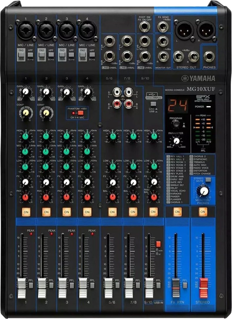 

Микшерный пульт Yamaha MG-10XUF