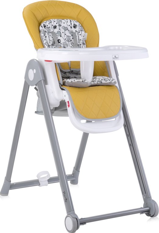

Высокий стульчик Lorelli Party 2023 (lemon curry leather)