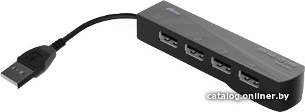 USB-хаб Ritmix CR-2406 (черный)