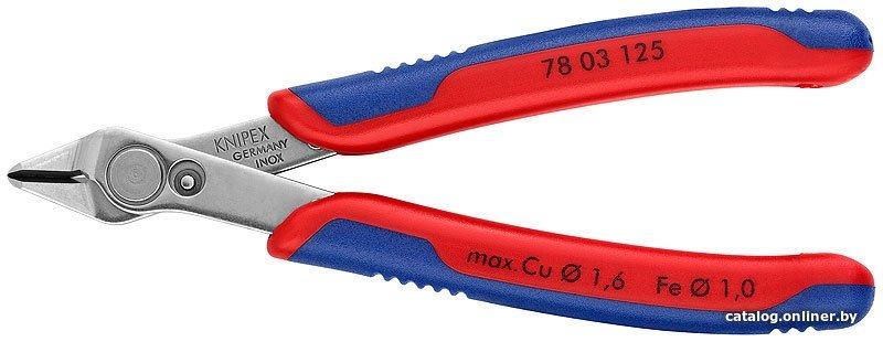Кусачки боковые (бокорезы) Knipex 78 03 125
