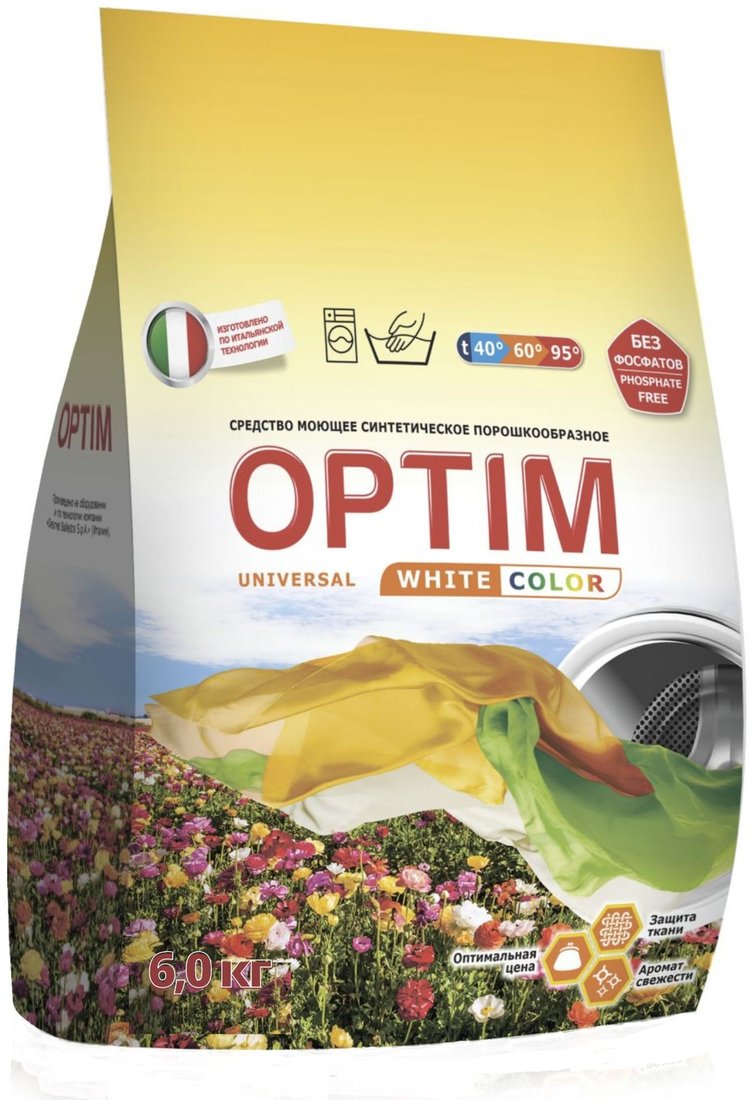

Стиральный порошок OPTIM Universal (6 кг)