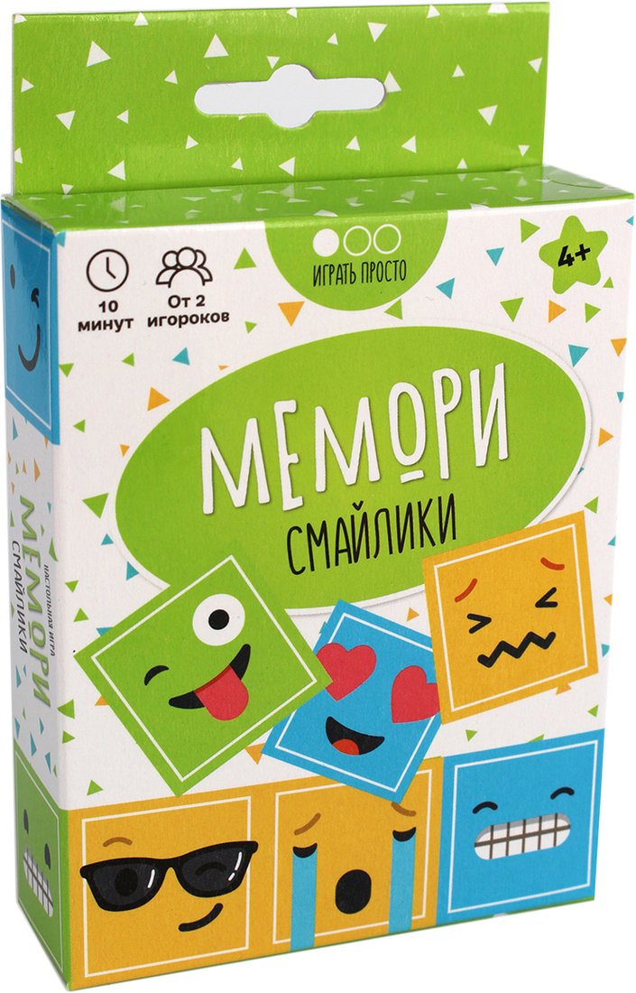 

Настольная игра Muravey Games Мемори Смайлики
