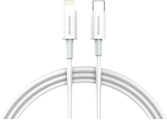 

Кабель Atomic USB Type-C - Lightning 30320 (1 м, белый)