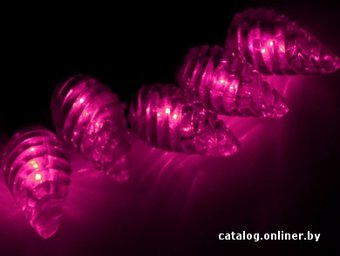 Светодиодная гирлянда Luazon Метраж Растаявший лед Led-40 (5 м, розовый) [185570]