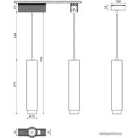 Точечный светильник DesignLed SY-601242-BL-20-NW
