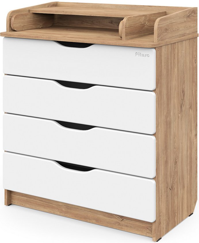 

Детский комод Pituso Wood 804 (ПВХ дуб канзас)