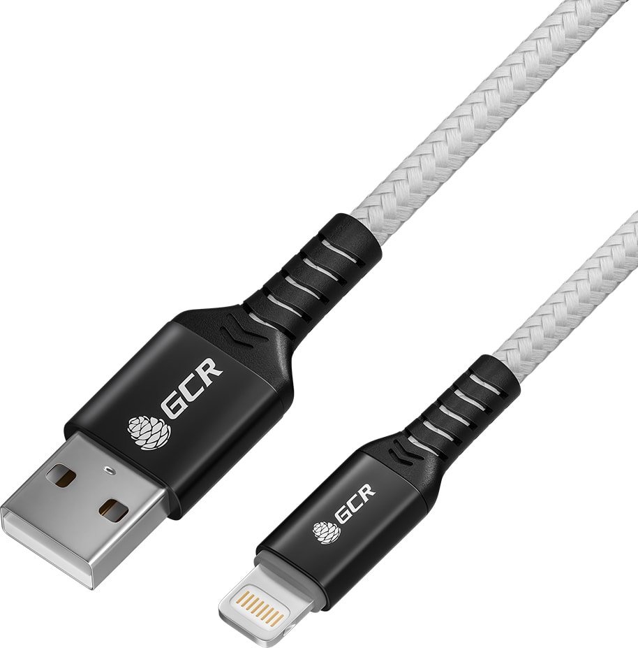 

Кабель Greenconnect Russia GCR-53447 USB Type-A - Lightning (1 м, белый)