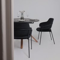 Кухонный стол AksHome Delon 110 (малави/медь)