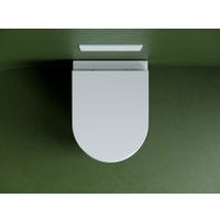 Унитаз подвесной Ceramica Nova Ulma Торнадо CN4006T (с крепежом и сиденьем)