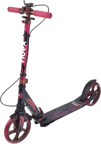 Двухколесный подростковый самокат Ridex Expose (бордовый/черный)