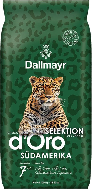 Кофе Dallmayr Crema d'Oro Selektion Des Jahres Sudamerika 2026 зерновой 1 кг