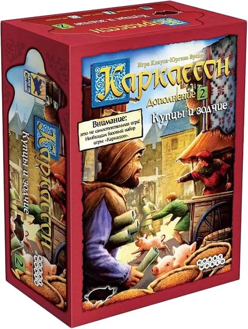 

Настольная игра Мир Хобби Каркассон. Купцы и зодчие