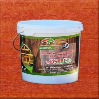 

Антисептик Osprey Декоративная пропитка (20 кг, красное дерево)