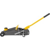 Подкатной домкрат Denzel 51153 2т