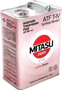 

Трансмиссионное масло Mitasu MJ-324 ATF T-IV Synthetic Blended 4л