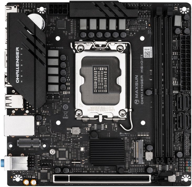 

Материнская плата Maxsun Challenger H610ITX 2.5G