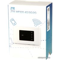 Мобильный 4G Wi-Fi роутер ZTE MF920 (черный)