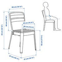 Стул Ikea Norrmanso 40511080