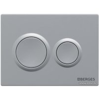 Панель смыва Berges Wasserhaus Novum O2 040062 (хром матовый)