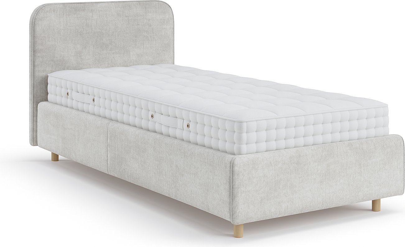 

Кровать Sonit Mia 120x200 с ПМ велюр River (05 антрацит)