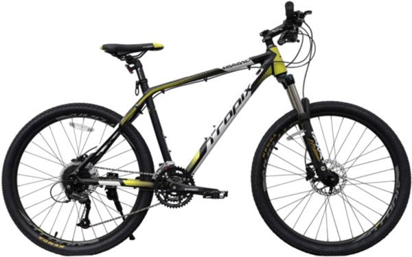 

Велосипед Tropix Mariano MTB 32 р.21 (черный/белый/зеленый)