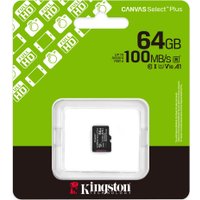 Карта памяти Kingston Canvas Select Plus microSDXC 64GB SDCS3/64GBSP