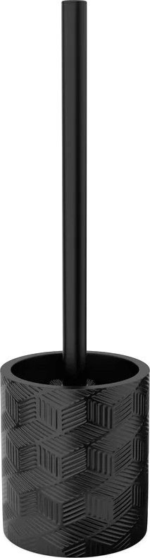 Ершик для унитаза FORA Delicate Black FOR-DLB025