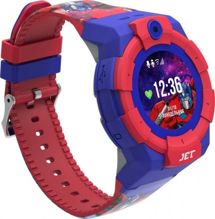 

Детские умные часы JET Kid Transformers Optimus Prime (синий)