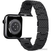 Браслет Pitaka Carbon Fiber для Apple Watch (38/40/41/42/44/45/49 мм, retro)