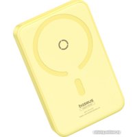 Внешний аккумулятор Baseus MagPro Magnetic Bracket Wireless Fast-Charging Power Bank 20W 5000mAh (желтый)